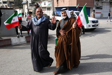 مراسم راهپیمایی یوم الله۲۲ بهمن و جشن چهل‌و دومین سالگرد پیروزی انقلاب اسلامی - اهواز