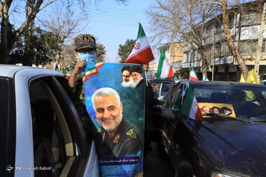 مراسم راهپیمایی یوم الله۲۲ بهمن و جشن چهل‌و دومین سالگرد پیروزی انقلاب اسلامی - گرگان