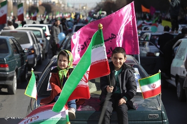 مراسم راهپیمایی یوم الله۲۲ بهمن و جشن چهل‌و دومین سالگرد پیروزی انقلاب اسلامی - مشهد مقدس