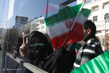 مراسم راهپیمایی یوم الله۲۲ بهمن و جشن چهل‌و دومین سالگرد پیروزی انقلاب اسلامی - مشهد مقدس