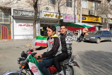 مراسم راهپیمایی یوم الله۲۲ بهمن و جشن چهل‌و دومین سالگرد پیروزی انقلاب اسلامی - قزوین