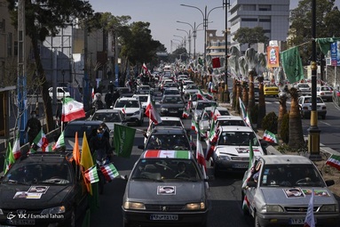 مراسم راهپیمایی یوم الله۲۲ بهمن و جشن چهل‌و دومین سالگرد پیروزی انقلاب اسلامی - سمنان