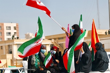 مراسم راهپیمایی یوم الله۲۲ بهمن و جشن چهل‌و دومین سالگرد پیروزی انقلاب اسلامی - بندرعباس