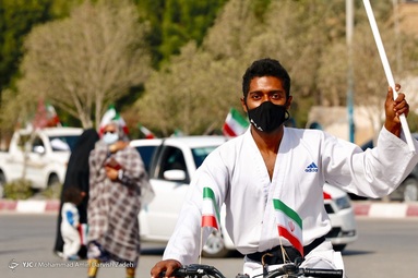 مراسم راهپیمایی یوم الله۲۲ بهمن و جشن چهل‌و دومین سالگرد پیروزی انقلاب اسلامی - بندرعباس