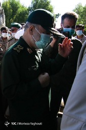حضور سردار سلامی و جمعی از فرماندهان نظامی در مرحله نخست رزمایش پیامبر اعظم (ص) ۱۶ نیروی زمینی سپاه ۱