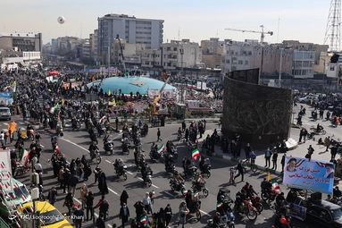 مراسم راهپیمایی یوم الله۲۲ بهمن و جشن چهل‌و دومین سالگرد پیروزی انقلاب اسلامی - تهران