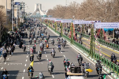 مراسم راهپیمایی یوم الله۲۲ بهمن و جشن چهل‌و دومین سالگرد پیروزی انقلاب اسلامی - تهران