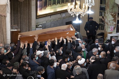 تشییع پیکر مرحوم آیت الله ضیاء آبادی