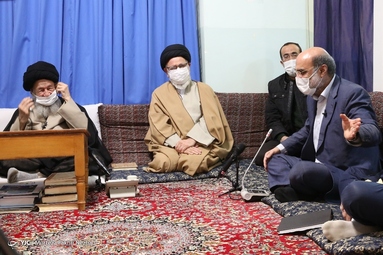 دیدار دکتر علی عسکری، رئیس صداوسیما با آیت الله علوی گرگانی 