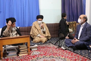 دیدار دکتر علی عسکری، رئیس صداوسیما با آیت الله علوی گرگانی 