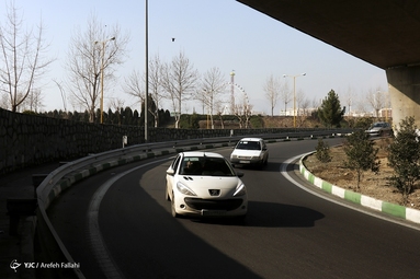 نمایی از شهربازی ارم در منطقه 5 تهران