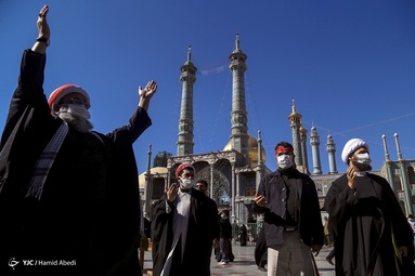 عزاداری روز شهادت امام هادی (ع) - حرم حضرت معصومه (س)