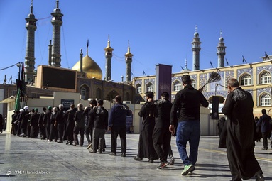 عزاداری روز شهادت امام هادی (ع) - حرم حضرت معصومه (س)