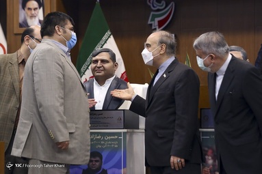 مراسم رونمایی از تندیس‌های ۶ تن از قهرمانان افتخار آفرین ورزش کشور