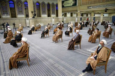 دیدار رئیس و اعضای مجلس خبرگان رهبری