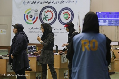 مسابقات تیراندازی بانوان قهرمانی کشور