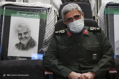 سردار اسماعیل قاآنی، فرمانده سپاه قدس در همايش بين المللي مطالبات حقوقي - بين المللي دفاع مقدس