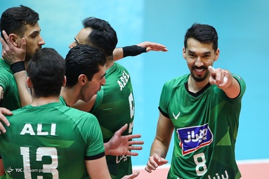لیگ برتر والیبال/ شهداب یزد 1 - لبنیات آمل 3