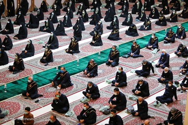 مراسم عزاداری سالروز شهات حضرت شاهچراغ (ع) - شیراز
