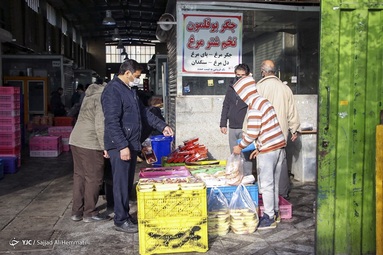 توزیع گسترده مرغ گرم ۱۲ اسفند ۹۹ در تره بار
