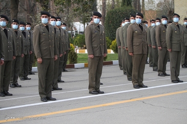 مراسم دانش آموختگی دانشجویان دافوس ارتش