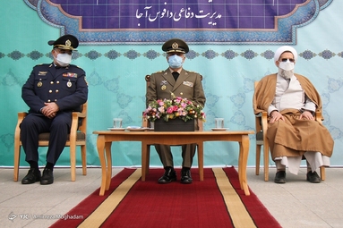 مراسم دانش آموختگی دانشجویان دافوس ارتش