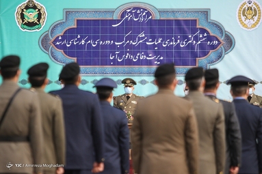 مراسم دانش آموختگی دانشجویان دافوس ارتش