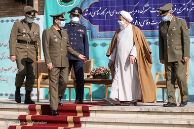 مراسم دانش آموختگی دانشجویان دافوس ارتش