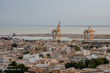 نمایی از اداره بنادر و دریانوردی بوشهر