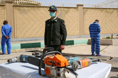 نمایشگاه کشفیات اخیر پلیس آگاهی  استان فارس - شیراز‎