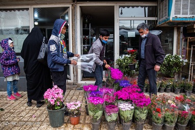 گرمی بازار گل و گیاه تهران در آستانه سال نو