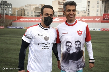 رقابت دوستانه منتخب سرخابی با رسانه ورزش