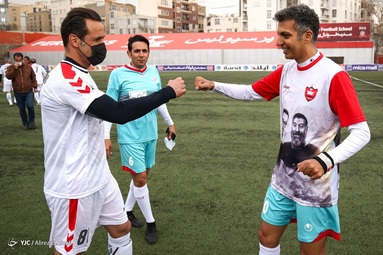 رقابت دوستانه منتخب سرخابی با رسانه ورزش