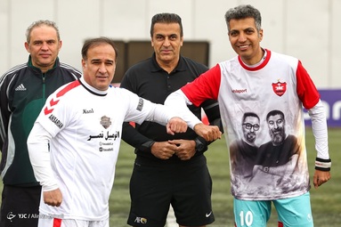 رقابت دوستانه منتخب سرخابی با رسانه ورزش