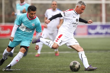 رقابت دوستانه منتخب سرخابی با رسانه ورزش