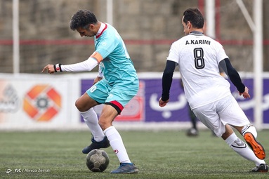 رقابت دوستانه منتخب سرخابی با رسانه ورزش
