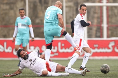 رقابت دوستانه منتخب سرخابی با رسانه ورزش