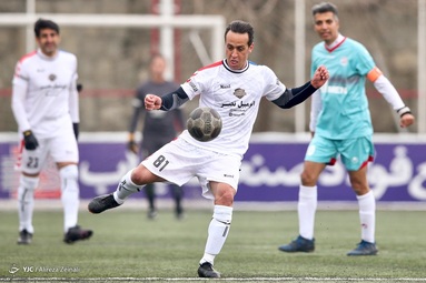 رقابت دوستانه منتخب سرخابی با رسانه ورزش