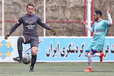 رقابت دوستانه منتخب سرخابی با رسانه ورزش