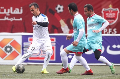 رقابت دوستانه منتخب سرخابی با رسانه ورزش