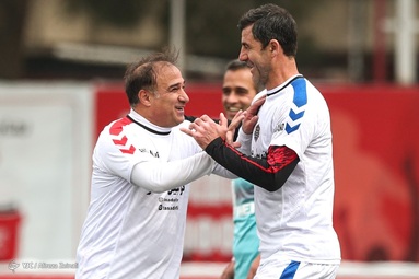 رقابت دوستانه منتخب سرخابی با رسانه ورزش