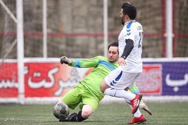 رقابت دوستانه منتخب سرخابی با رسانه ورزش