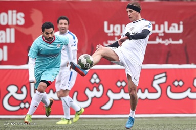 رقابت دوستانه منتخب سرخابی با رسانه ورزش