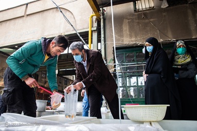 خرید سبزه و ماهی قرمز‎ عید