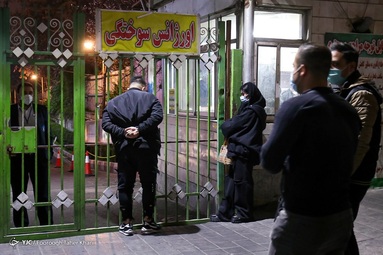 مصدومان چهارشنبه آخر سال - بیمارستان شهید مطهری