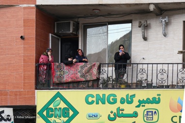 مراسم وداع با پیکر شهید مدافع حرم «مجتبی برسنجی سرخکلایی» - سوادکوه مازندران