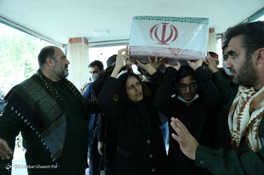 تشییع پیکرا شهید مدافع حرم «مجتبی برسنجی سرخکلایی» - مازندران