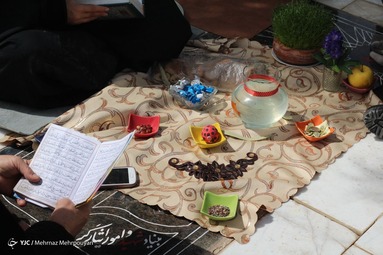 لحظه تحویل سال ۱۴۰۰ - گلزار شهدای سیستان و بلوچستان