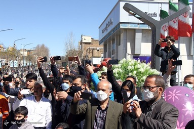 پیشوازی از عید نوروز در سنندج