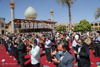 مراسم تحویل سال نو - حرم مطهر حضرت احمدبن موسی الکاظم (ع)